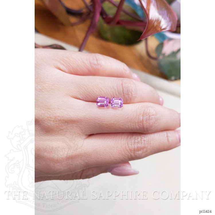 3.05 Ct.Tw. Kunzite Pair from Afghanistan