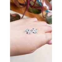 5.35 Ct.Tw.Total Carat Weight Aquamarine Pair from Brazil Life Style