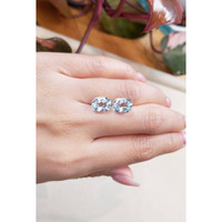 5.35 Ct.Tw.Total Carat Weight Aquamarine Pair from Brazil Life Style