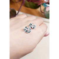 9.65 Ct.Tw.Total Carat Weight Aquamarine Pair from Brazil Life Style