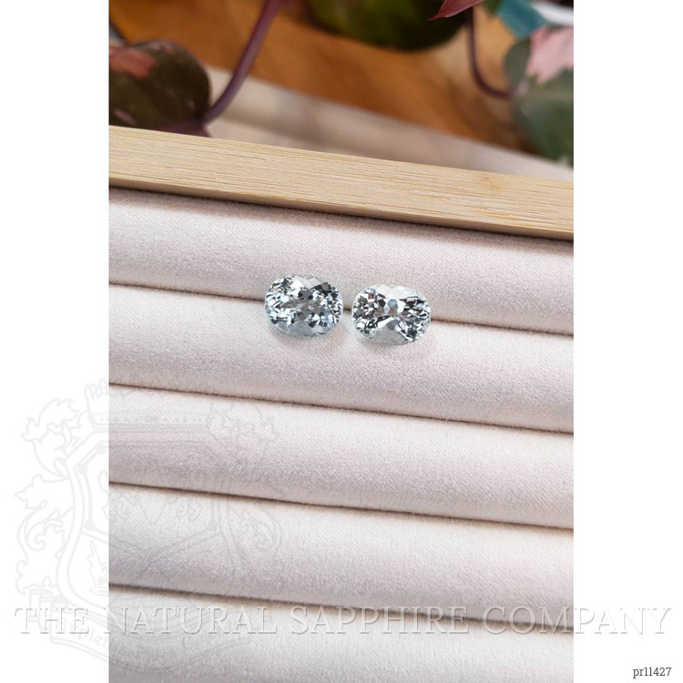 9.65 Ct.Tw. Aquamarine Pair from Brazil