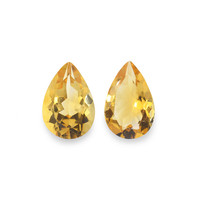 4.72 Ct.Tw.Total Carat Weight Citrine Pair from Brazil Image