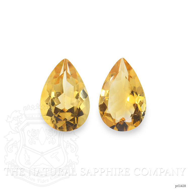 4.72 Ct.Tw. Citrine Pair from Brazil