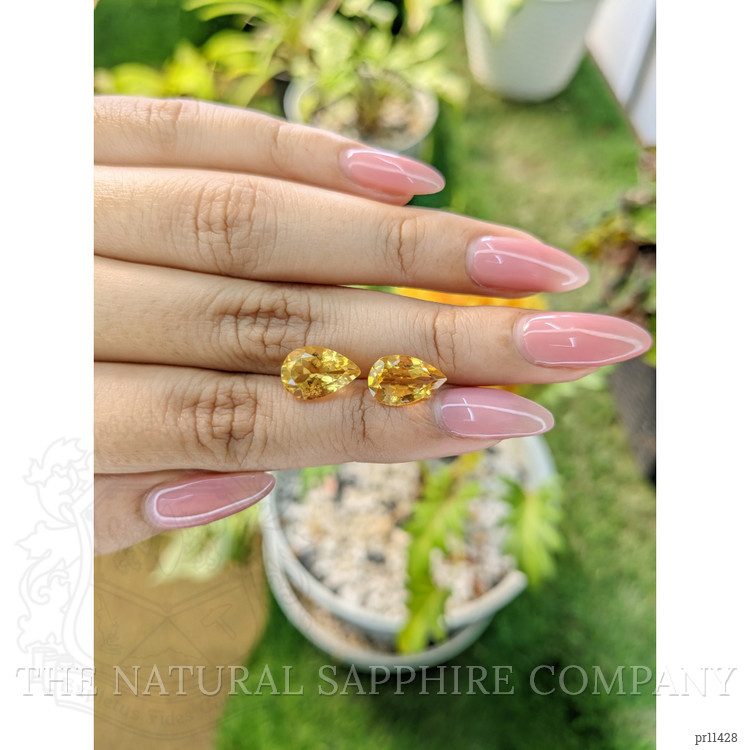 4.72 Ct.Tw. Citrine Pair from Brazil