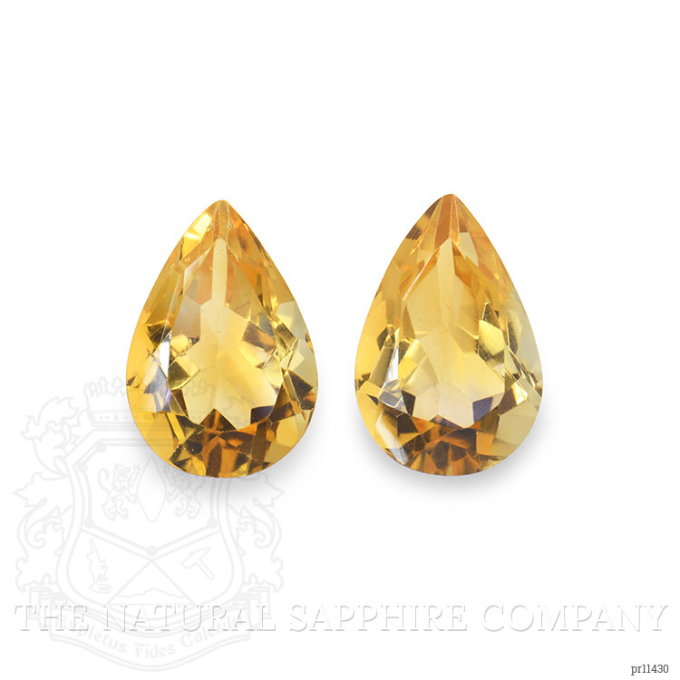 5.47 Ct.Tw. Citrine Pair from Brazil
