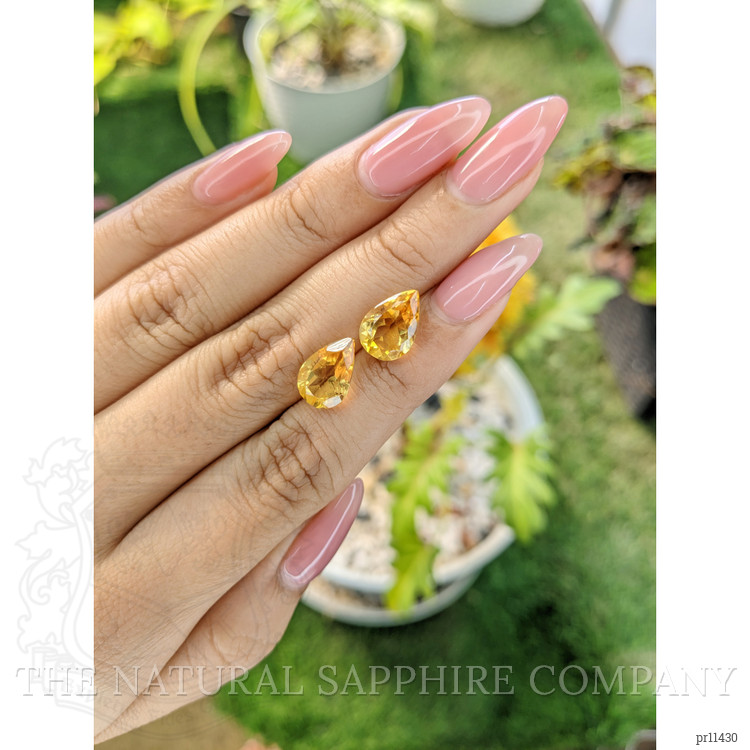 5.47 Ct.Tw. Citrine Pair from Brazil