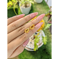 5.68 Ct.Tw.Total Carat Weight Citrine Pair from Brazil Life Style