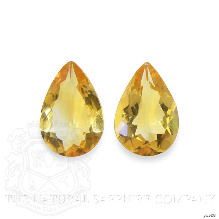 5.51 Ct.Tw. Citrine Pair from Brazil