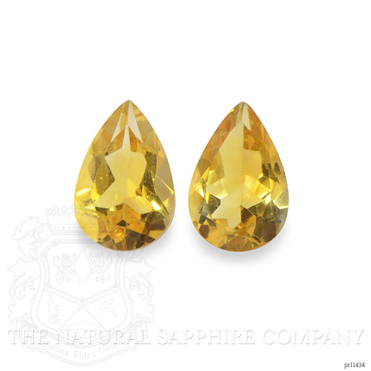 5.32 Ct.Tw. Citrine Pair from Brazil