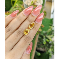 5.32 Ct.Tw.Total Carat Weight Citrine Pair from Brazil Life Style