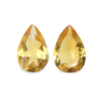 4.71 Ct.Tw. Pear Citrine Pair