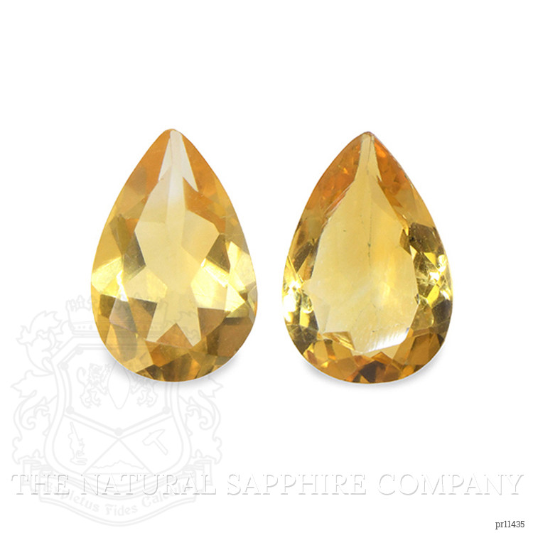 4.71 Ct.Tw. Citrine Pair from Brazil