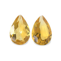 4.49 Ct.Tw.Total Carat Weight Citrine Pair from Brazil Image