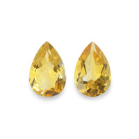 5.06 Ct.Tw.Total Carat Weight Citrine Pair from Brazil Image