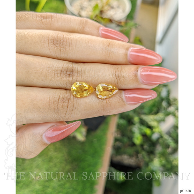 5.06 Ct.Tw. Citrine Pair from Brazil