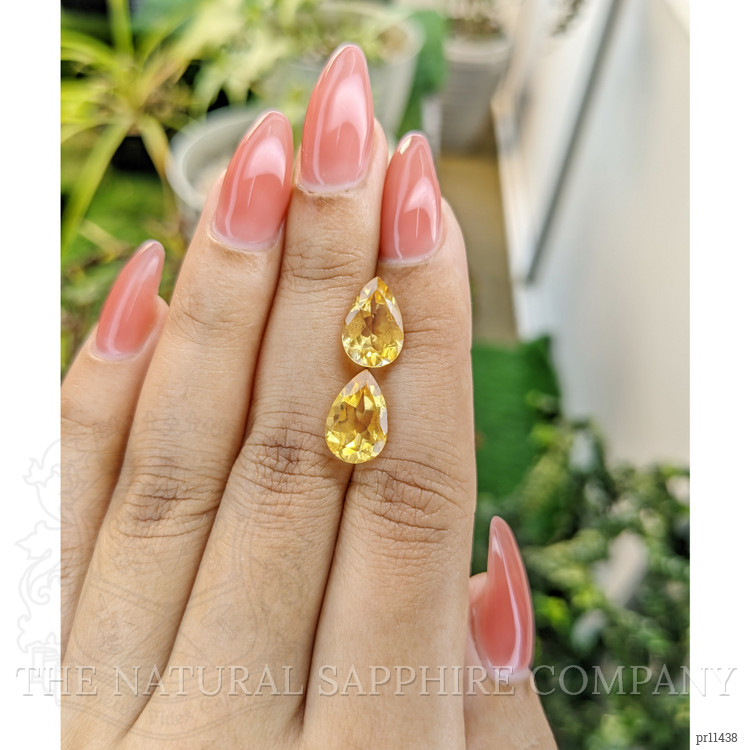 5.06 Ct.Tw. Citrine Pair from Brazil