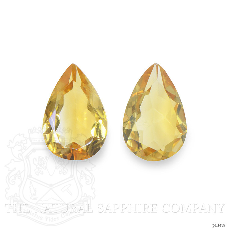 4.46 Ct.Tw. Citrine Pair from Brazil