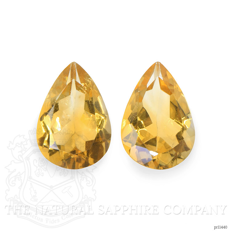 5.60 Ct.Tw. Citrine Pair from Brazil