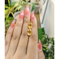 5.73 Ct.Tw.Total Carat Weight Citrine Pair from Brazil Life Style