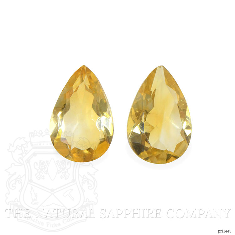5.08 Ct.Tw. Citrine Pair from Brazil