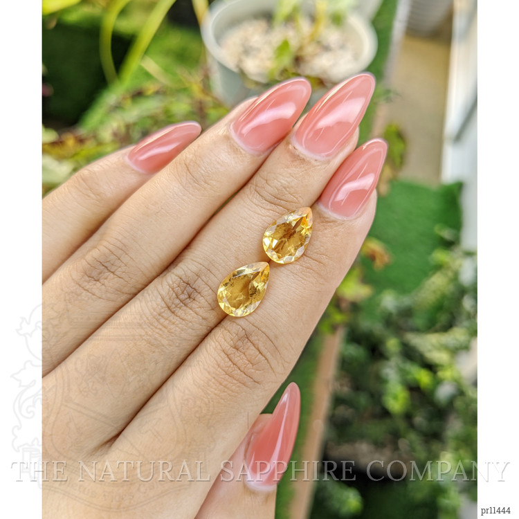 5.02 Ct.Tw. Citrine Pair from Brazil