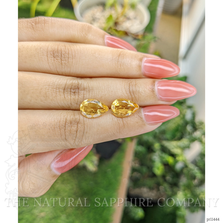 5.02 Ct.Tw. Citrine Pair from Brazil
