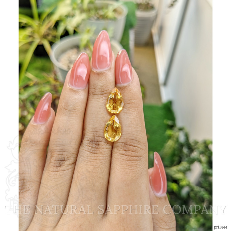 5.02 Ct.Tw. Citrine Pair from Brazil