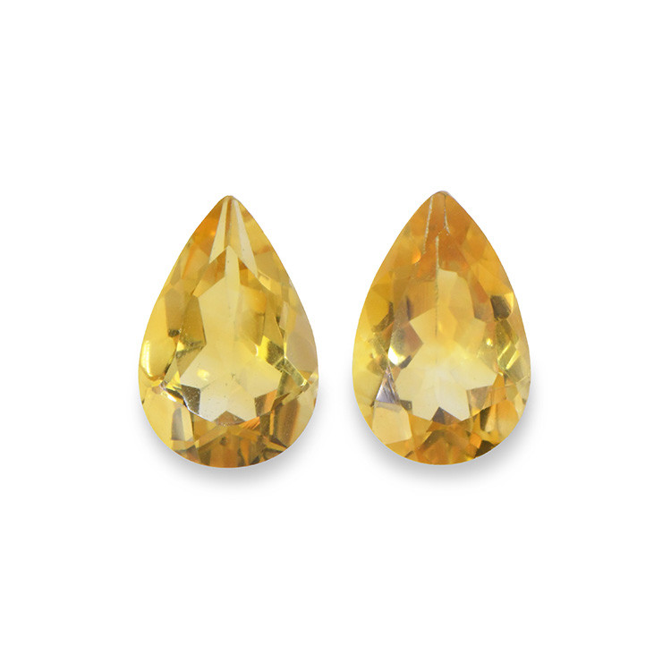 4.88 Ct.Tw. Citrine Pair from Brazil
