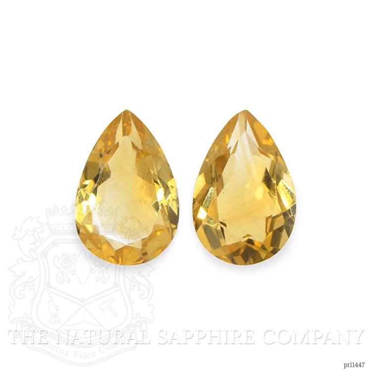 5.17 Ct.Tw. Citrine Pair from Brazil