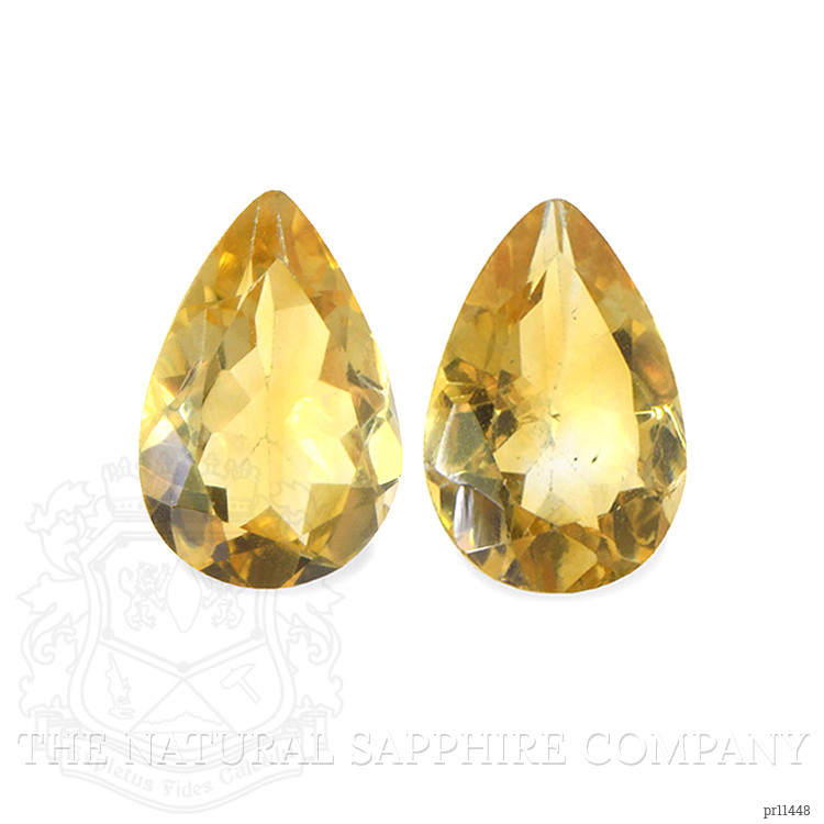 4.64 Ct.Tw. Citrine Pair from Brazil