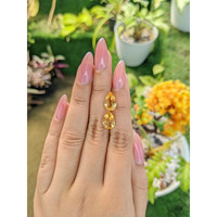 4.64&nbsp;Ct.Tw.Total Carat Weight Citrine Pair from Brazil Life Style