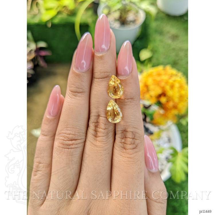 5.59 Ct.Tw. Citrine Pair from Brazil