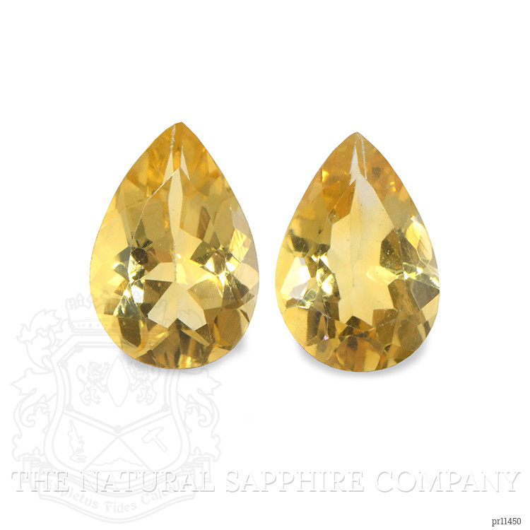 4.85 Ct.Tw. Citrine Pair from Brazil