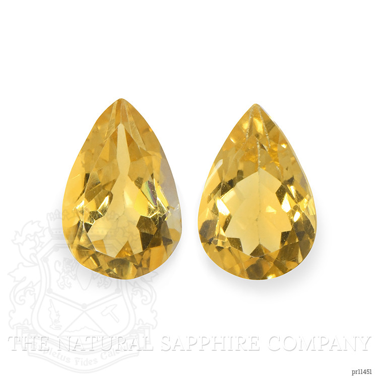 5.41 Ct.Tw. Citrine Pair from Brazil