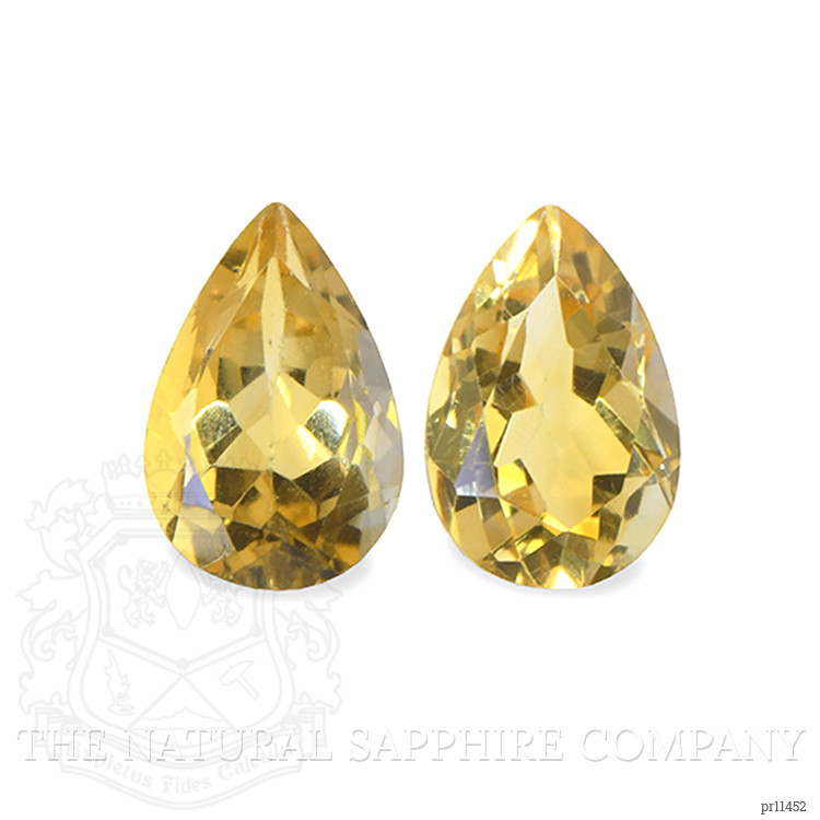 5.83 Ct.Tw. Citrine Pair from Brazil