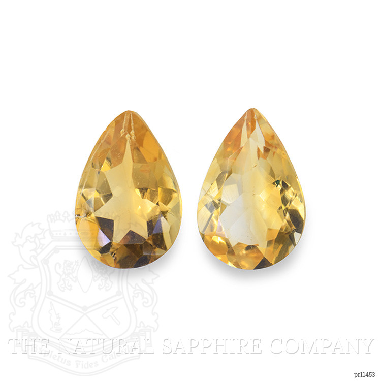 4.62 Ct.Tw. Citrine Pair from Brazil