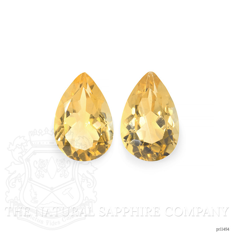 5.08 Ct.Tw. Citrine Pair from Brazil