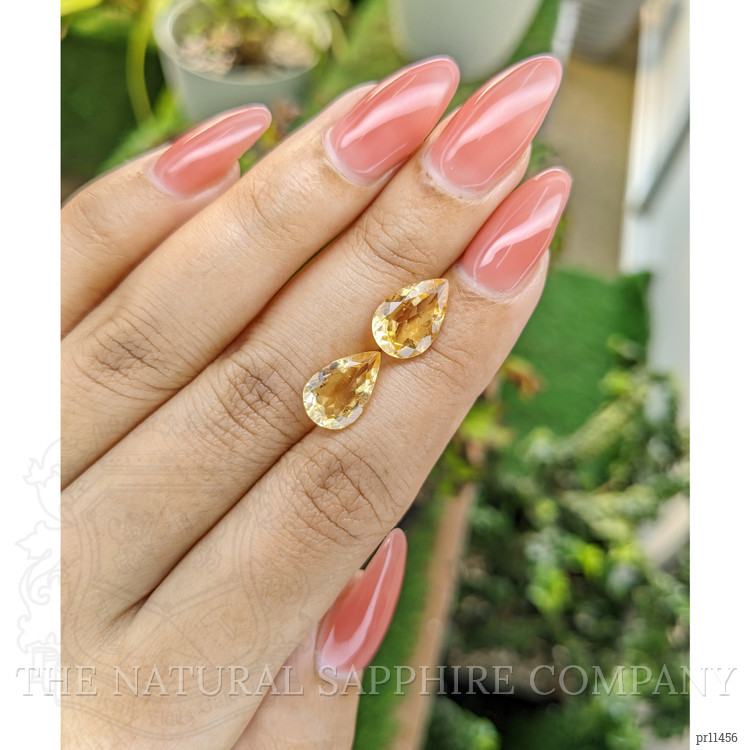 4.79 Ct.Tw. Citrine Pair from Brazil