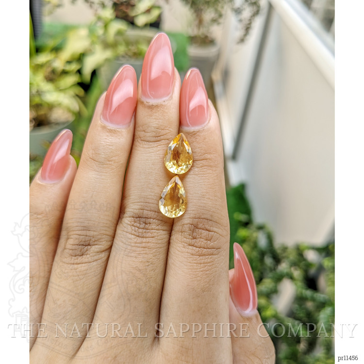 4.79 Ct.Tw. Citrine Pair from Brazil