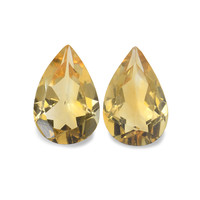 4.60 Ct.Tw.Total Carat Weight Citrine Pair from Brazil Image