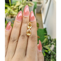 4.75 Ct.Tw.Total Carat Weight Citrine Pair from Brazil Life Style