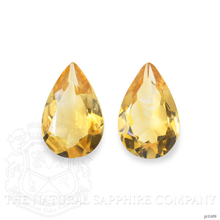 4.17 Ct.Tw. Citrine Pair from Brazil