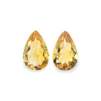 4.66 Ct.Tw.Total Carat Weight Citrine Pair from Brazil Image