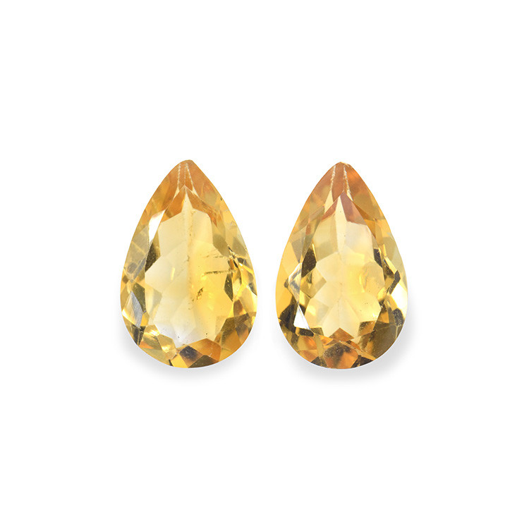 4.66 Ct.Tw. Citrine Pair from Brazil