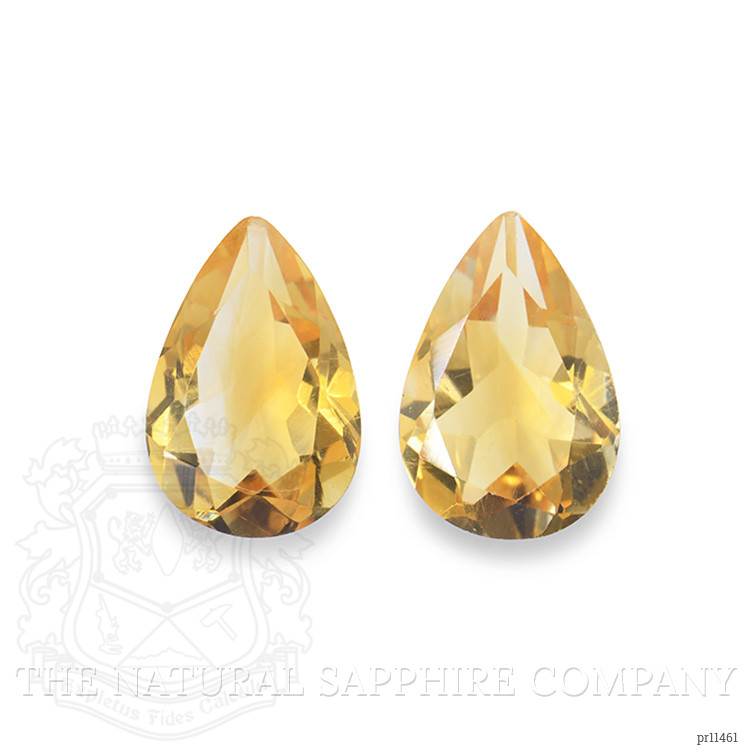 4.78 Ct.Tw. Citrine Pair from Brazil