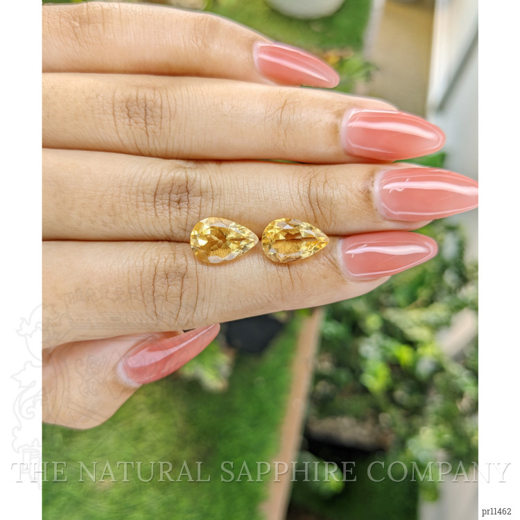 5.97 Ct.Tw. Citrine Pair from Brazil