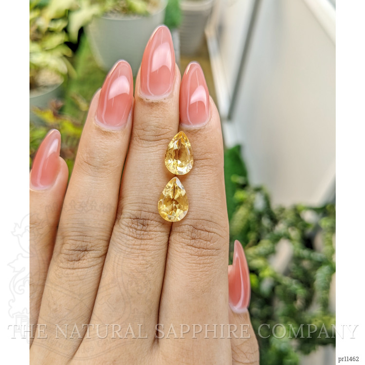 5.97 Ct.Tw. Citrine Pair from Brazil