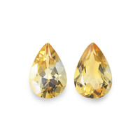 5.05 Ct.Tw.Total Carat Weight Citrine Pair from Brazil Image