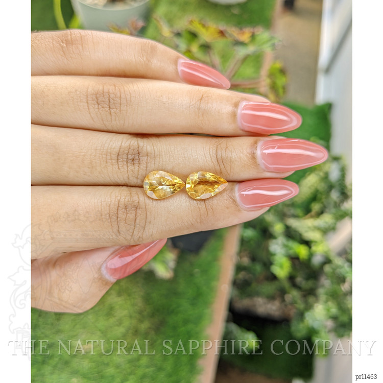 5.05 Ct.Tw. Citrine Pair from Brazil