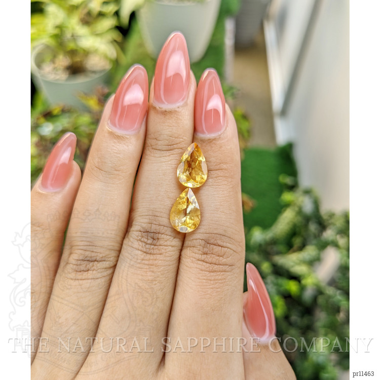 5.05 Ct.Tw. Citrine Pair from Brazil